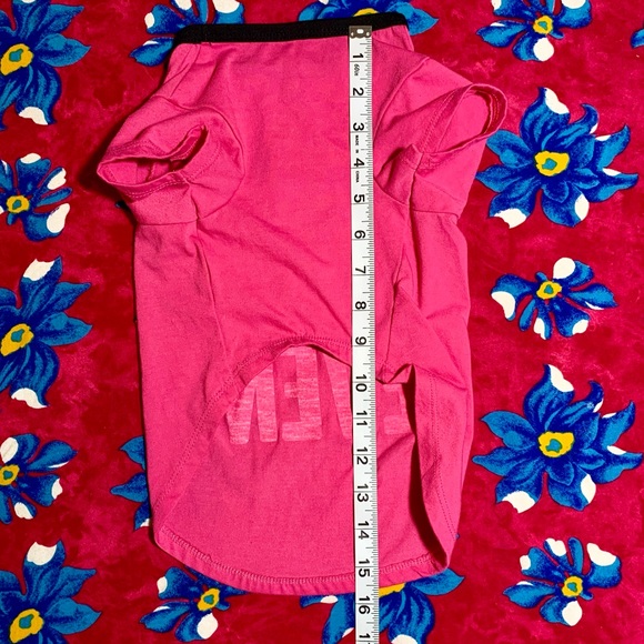 Pup Crew “I Literally Can’t Even” Sassy Novelty Graphic Pink Tee for Dogs 🐶🐾🐕 - Picture 5 of 15